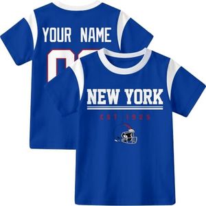 INAOO New York T-Shirt for Kids Clothes Short Sleeve Custom Gifts