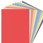 10 Colours, A4 120gsm Coloured Art Paper - Assorted Pack, 100 sheets