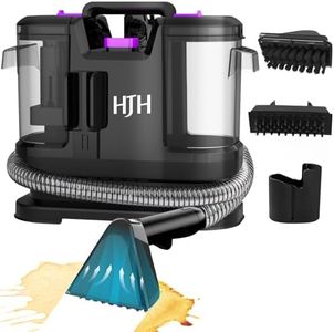 Waschsauger Teppichreiniger, Polsterreiniger Gerät Mit Tierhaarbürste Und Schlauchreinigungswerkzeug für Teppich, Sofa, Polster, Treppen, Auto, Nass-Trocken-Sauger mit starker Saugkraft 450W