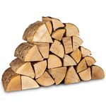 Logpile Ash Kiln Dried Firewood Logs 60kg | Ready to Burn, Long Burning & Quick Lighting, Smokeless, Fire Logs for Wood Burners, Stoves, Fireplaces & Firepits | Premium Sustainable British Hardwood