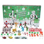 Zing Stikbot Advent Calendar Christmas Countdown Collectable Action Figures, Includes exclusive Stikbots, and exclusive Collectors’ Items. Create Stop Motion Animation (Stikbot Advent Calendar 2024)