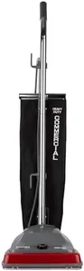 Sanitaire SC679K Tradition Upright Commercial Bagged Vacuum, Red