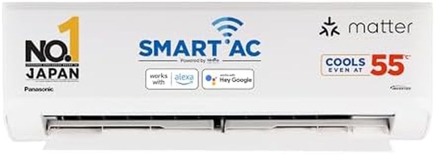 Panasonic 1.5 Ton 3 Star Premium Wi-Fi Inverter Smart Split AC (Matter Enabled, Higher Airflow, Copper Condenser, 7in1 Convertible, True AI, 2-Way, PM 0.1 Filter, CS/CU-SU18AKY3W, White)