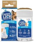 Twist and Lick Dental Gel for Dogs, Cleans Teeth and Freshens Breath for 24 Hours, Peanut Butter Flavor, 2 oz, 30 Day Supply