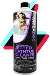 AquaDoc Jetted Bathtub Cleaner - Bathtub Jet Cleaner & Spa Cleaner Chemical - Fast Acting Jetted Tub Cleaner - Recommended Jet Tub Cleaner for Bathtub and Spa Cleaner for Hot Tub