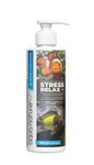 AquaNature Stress Relax+ Water Conditioner Concentrated Chlorine, Ammonia and Chloramine Remover with Power of Aloe Vera for Marine and Freshwater Aquarium 250ml/8.5oz