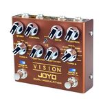 JOYO Modulation Multi Effects Pedal R Series Dual Channel Stereo Input and Output 9 Effects for Electric Guitar (Vision R-09)