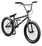 Mongoose Legion L40 Kids Freestyle BMX Bike, Intermediate Rider, Boys and Girls Bikes, Hi-Ten Steel Frame, 20-Inch Wheels, Black