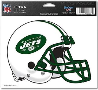 WinCraft New York Jets 5"x6" Color Ultra Decal