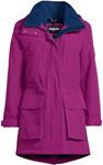 Lands' End Women's Squall Winter Parka, Persian Plum, X-Small