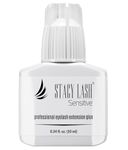 Sensitive Eyelash Extension Glue Stacy Lash (0.34 fl.oz / 10 ml) / Low Fume / 5 Sec Drying time/Retention - 5 Weeks/Professional Use Only Black Adhesive/Individual Semi-Permanent Eyelash Extensions