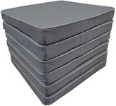 DURAFOAM Set of 6 Garden Chair Cush