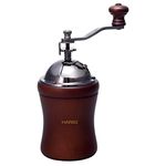 HARIO Coffee Mill Dome - Hand Grinder, Brown, Standard (MCD-2)