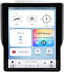 LINKSWELL GEN 6 Android Car Radio for Dodge RAM 2019-2024 New Body Style 1500/2500/3500 Car Stereo Replacement 12.1 Inch Touchscreen 4GB+64GB with CarPlay Bluetooth Navigation