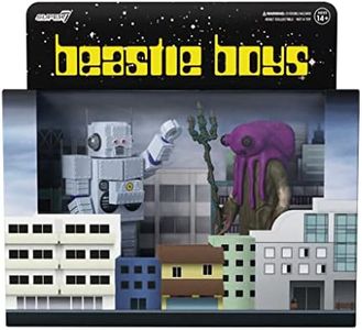 Beastie Boys Pack 2 Figuras Reaction Intergalactic 10 cm