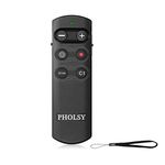 PHOLSY RMT-P1BT Bluetooth Camera Remote Wireless Release Shutter Commander Compatible with Sony a1, a6700, a6400, a6600, a7C, a7M3, a7M4, a7RM3, a7RM4, a7SM3, a9, a9M2, RX0M2, RX100M7, ZV-1, ZV-E10
