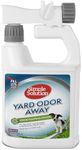 Simple Solution Yard Odor Away! Hose Spray Concentrate | Pet Odor Eliminator for Outdoors | 32 oz