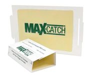 MAX Catch Sticky Peanut Butter Scented Best Mouse & Insect Glue Boards on The Market Better Then Trapper LTD, JT Eaton, Victor & Masterline - 12 Pack