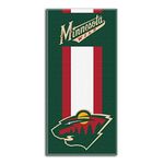 Northwest NHL Minnesota Wild Beach Towel, 30" x 60", Zone Read