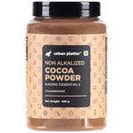 Urban Platter Cocoa Powder, 400g (Unsweetened | Rich Chocolate Flavour | Ideal for Baking, Beverages & Desserts | 100% Pure Cocoa)