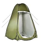 SAFEKOM| Portable Popup Changing Room Tent, Privacy Shelter Tents for Outdoor, Collapsible and Lightweight, Tent Suitable for Changing, Dressing, Toilet, Rain Shelter For Camping & Beach (Green)