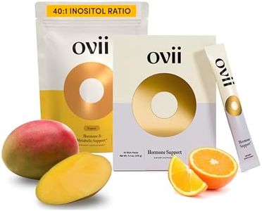 Ovii Ovarian Support for Women: Hormonal & Metabolic Balance Travel Bundle - 40:1 Myo-Inositol + Reducose® + Vitamin D + Biotin - Supports Cycle Regularity & Healthy Ovulation & Healthy Metabolism
