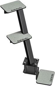 Autoholic Boat Trailer Step 3 Step Non-Slip Step Fit for Trailer Tongue Without Handle Safer Easier for People of All Ages Board Boat Trailer Stability Reduce Slip Glow in Dark Climbing Assist