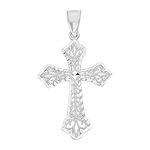 925 Sterling Silver Filigree Cross 