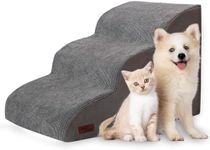 3 Tiers Dog Ramp and Stairs for Bed