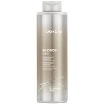 Joico Blonde Life Brightening Blonde Shampoo, Neutralizes Brassy Tones, Protect and Strengthen Bleached Hair, Anti Frizz with Coconut Oil, Sulfate Free