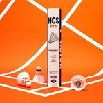 Victor Carbonsonic/New Carbon Sonic Pro Shuttlecock – 12 Synthetic Carbon-Fiber Shuttlecocks, Feather-Feel, Durable Flight, Speed 77