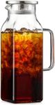 2 Quart (2 Liter 68 oz) Square Glas