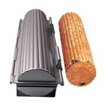 Bread Molds, Alloy Bread Baking Molds Round Bread Pan Non Stick Cake Baking Pan Easy Demoulding Washable Bread Meat Loaf Pan for Kitchen Cooking Baking 305x112x85mm (Silver)