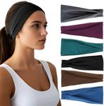 HSEM Headbands for Women - 6 Pack W