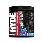 PROSUPPS Mr. Hyde Signature Pre Workout with Creatine, Beta Alanine, TeaCrine and Caffeine for Sustained Energy, Focus Pumps - Pre-Workout Energy Drink Men Women (Blue Razz, 30 Servings)