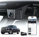 Ovaman 4K Front STARVIS 2 & Rear 1080P OEM Dash Cam Custom Fit for Ford F150/F250/F350/F450 Super Duty 2013-2026,Hidden Dashcam,WiFi App,Loop Recording,G-Sensor,Parking Monitor,128GB Card Included