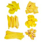 The Small Wonderland-(Pasta Set -60 Pieces)-Realistic Fabric Indian Play Food Set for Kids Age 3 & Above-Play Food Sets for Kids Kitchen
