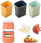 3 Pack Cup Slicer, 3-In-1 Mini Stai