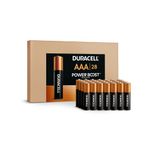 Duracell Coppertop AAA Batteries, 28 Count Pack Triple A Battery with Power Boost, Long-Lasting Power Alkaline AAA Battery for Household and Office Devices (Ecommerce Packaging)