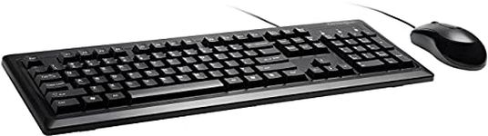 Kensington Keyboard and Mouse for Life Wired Desktop Set (K72436AM)