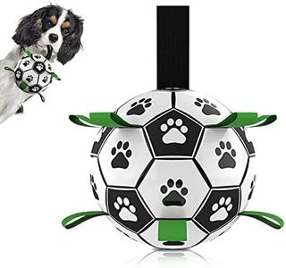 Dog Ball Toys for Large Dogs Interactive Dog Soccer Ball for Small Mudiem Large Breed Outdoor Jolly Ball Herding Ball for Dog Birthday Gifts