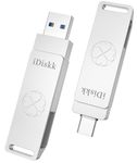 iDiskk 1TB Solid State SSD Flash Drive Photo Stick for USB C iPad, MacBook,Laptops,Android Phones and Widows Computer, High Speed Up to 500MB/S