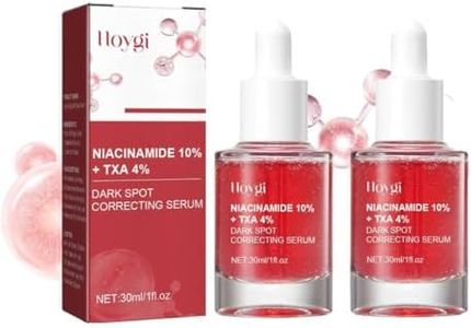 HEYYOUFLY Dark Spot Correcting Serum, 10% Niacinamide + 4% Tranexamic Acid, Dark Spot Correcting Serum, Niacinamide Serum for Post-Acne Marks, Acne Scars, Pack of 2