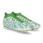 Nivia Pro Encounter 10.0 Football Stud for Men/Comfortable and Lightweight/Sports Shoe/UK-09(White)