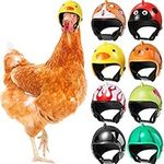 8 Pieces Hens Helmet Chicken Pet Sa
