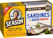 Season Sardines in Water - No Salt 