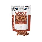 WOOLF Chunkies - Complimentary Snacks for Dogs. Dog Treats with Natural Ingredients and High Meat Content, Balanced Nutrition, Free from Artificial Additives. Suitable for Puppies (Beef, 100g)