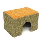 Rosewood Naturals Carrot Cottage House for Guinea pigs, Chinchillas and Degus , Medium