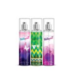 LAYER'R Wottagirl Secret Crush Spell BoundAmber Kiss Body Spray For Women, aquatic citrus; floral, 60 millilitre