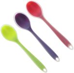 3pcs Semi-Transparent Silicone Spoo